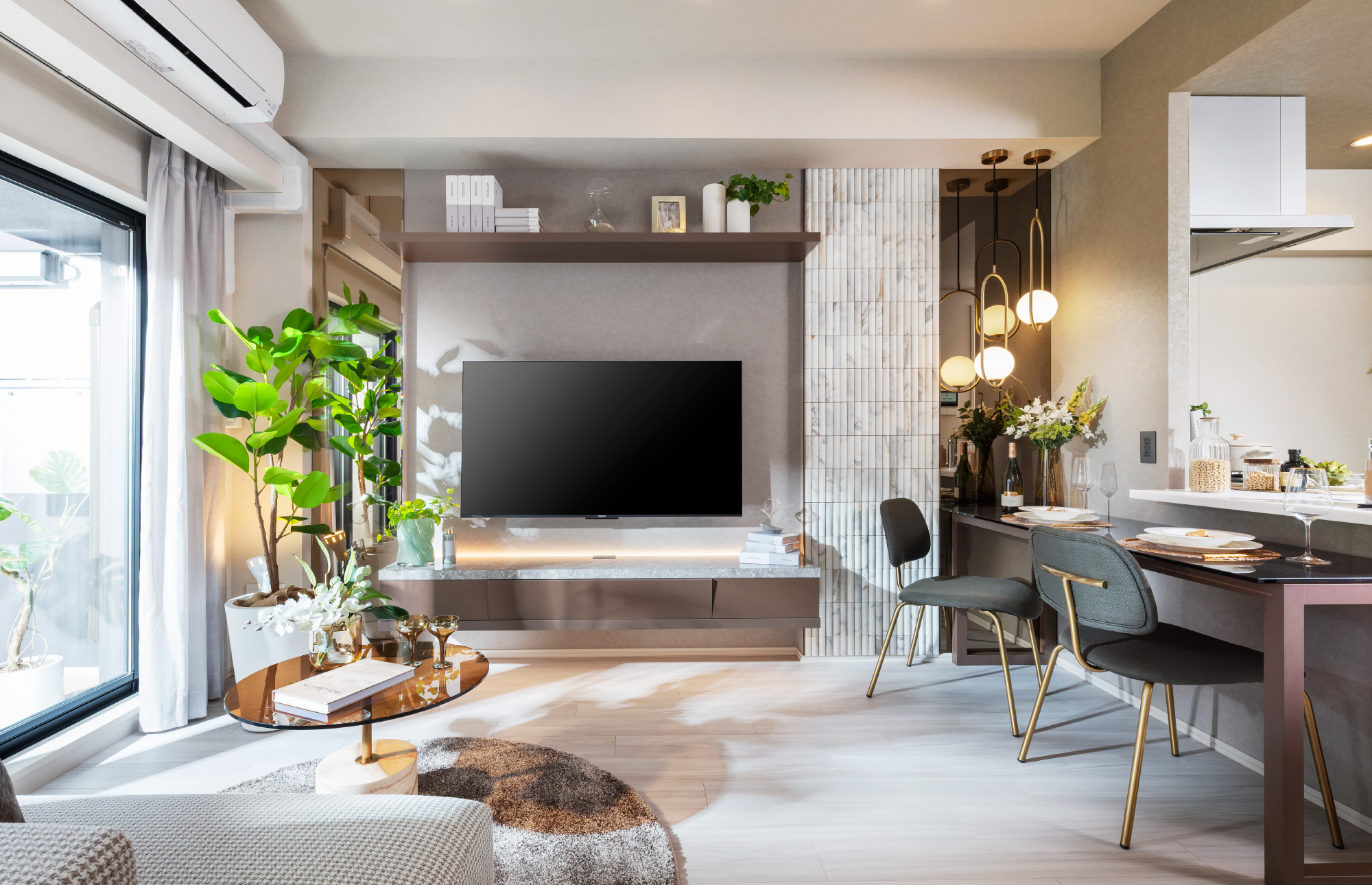LIVING DINING KITCHE