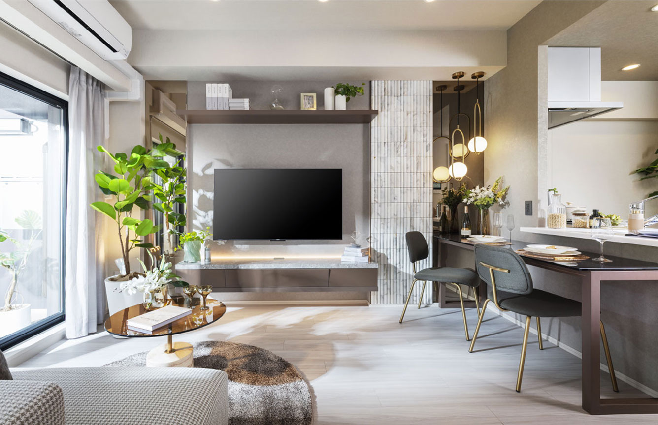 LIVING DINING