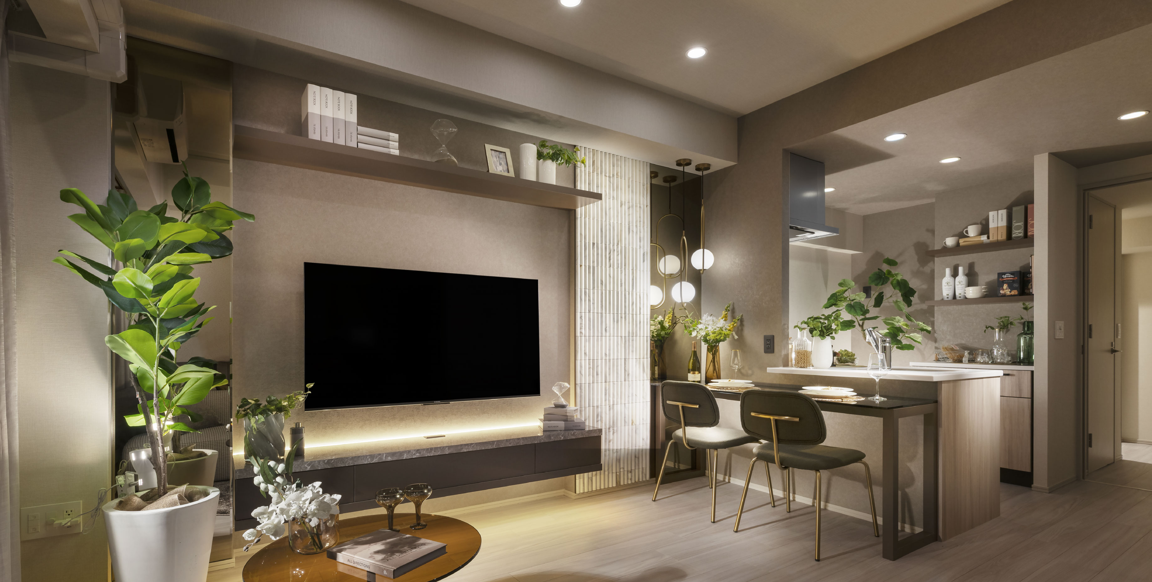 LIVING DINING